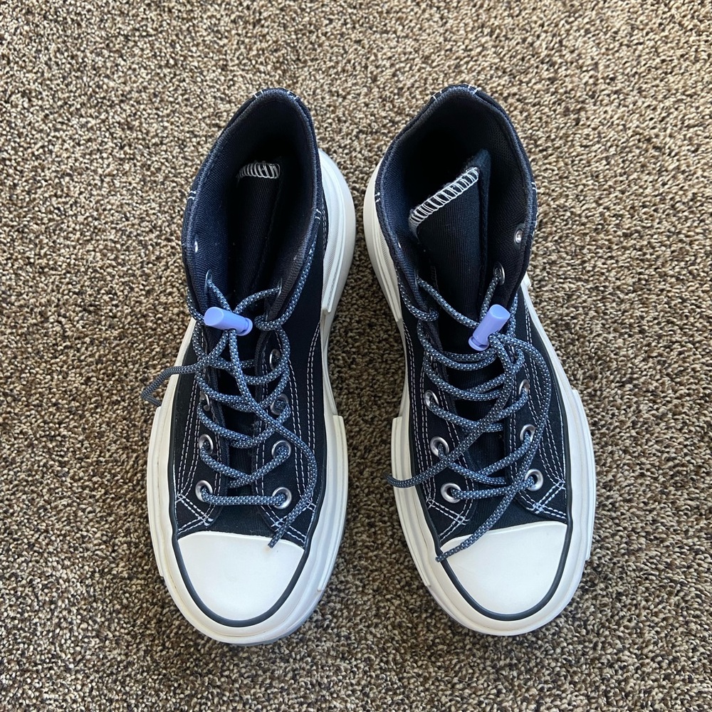 CONVERSE Run Star Legacy Cx High Top Platform Sneaker Size W7.5 M6 - Picture 5 of 13